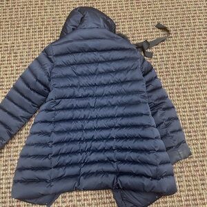 Sandro Midnight Blue Puffer Coat